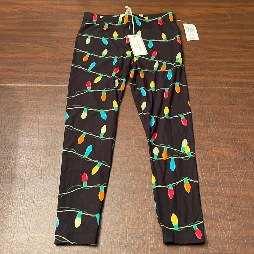 Girls Christmas Leggings | Size Large (14)